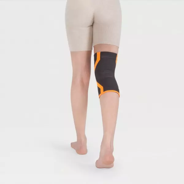 Купить Бандаж на коленный сустав с силиконовым кольцом и ребрами жесткости Ttoman H-103 в ортопедическом магазине